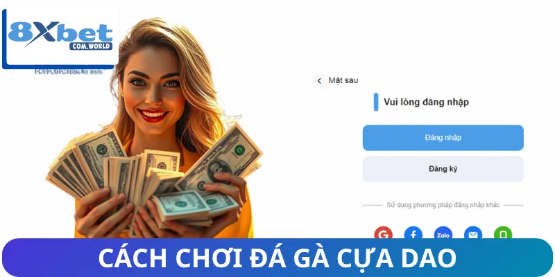 Hướng dẫn cách chơi chuẩn chỉnh để cược đá gà cựa dao